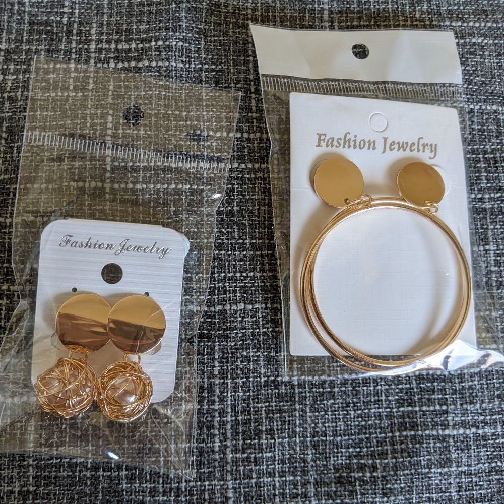 Clip on earrings bundle